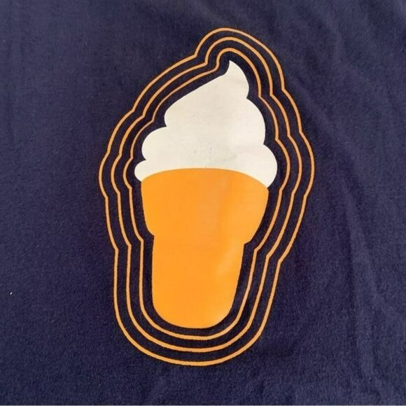 Arctic Circle mens short sleeve crew neck t-shirt with icecream graphic blue -XL - Picture 10 of 10